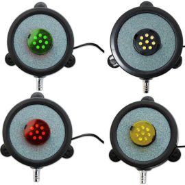 Vzduchovací kámen s osvětlením O 20 cm