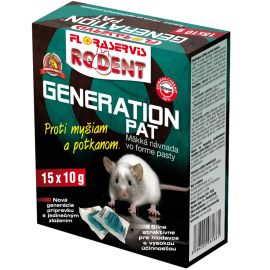 GENERATION PAT Měkká návnada proti hlodavcům 15x10g