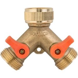 BR-2234 2x ventil 3/4 "VOZ - 3/4" VNZ MOSAZ