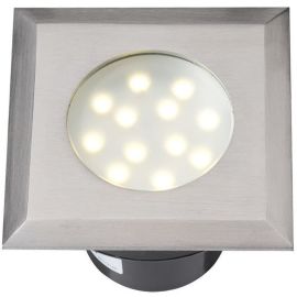 Leda samostatné svítidlo, nerez 316, d=60mm LED 1W teplá bílá IP68
