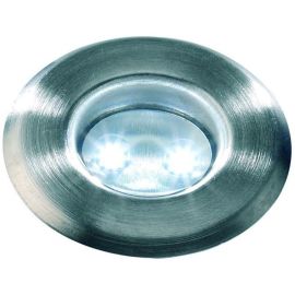 Astrum samostatné svítidlo, nerez, d=30mm LED 0,3W IP68