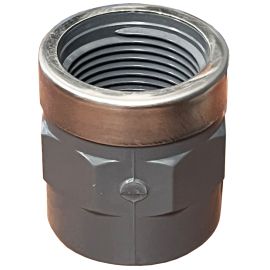 PVC Přechodka 90x3" VNZ, kovový kruh