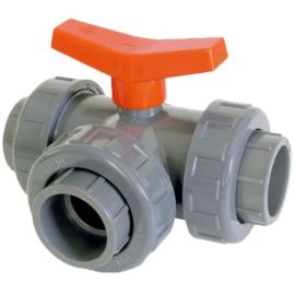 32x32x32 ventil kulový trojcestný "T"