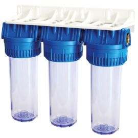 FILTR TROJITÝ TRIPLEX 1" 3x filtr+držák