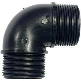 PP koleno 1 1/4" plastové černé VNZ/VOZ