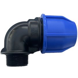 Koleno pre PE 40 x 1 1/4" M PN16