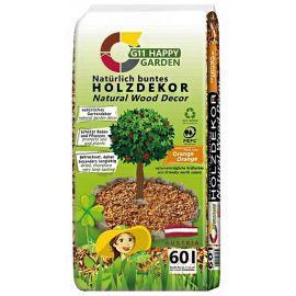 Štěpky oranžové 50L