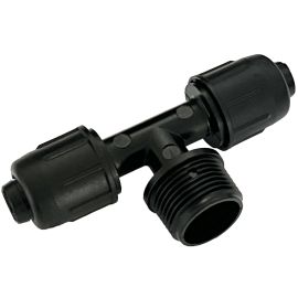 Šroubovací T-kus 16x3/4" VOZx16 na kapkovou závlahu