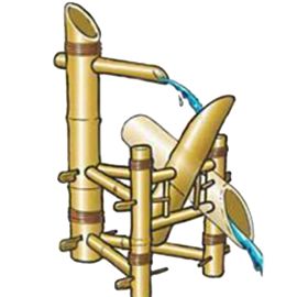 Bambusová vodní kolébka