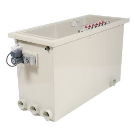 HP CL35 - bubnová filtrace + bio komora gravitační/tlaková