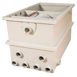 HP CL65 - bubnová filtrace + bio komora gravitační/tlaková