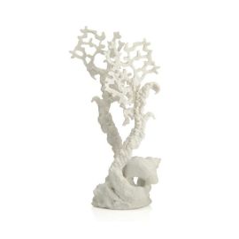 biOrb Fan Coral Ornament bílý 26 cm