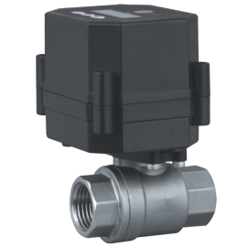 Kulový ventil s pohonem a časovačem 3/4" 9-24V