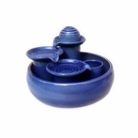 BIANCA BLUE O 23 cm keramická fontána