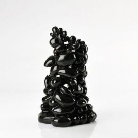 biOrb Pebble Ornament černý 19 cm
