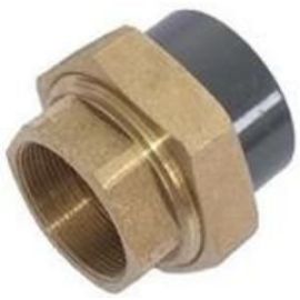 Šroubení PVC / mosaz, 1 x lepení 20 mm, 1 x vnitřní závit 1/2 ", PN 16