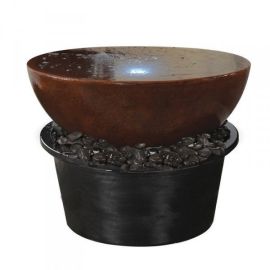 Calice Corten 90 - fontána exteriér