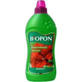 Biopon hnojivo na muškáty, pelargónie 1l