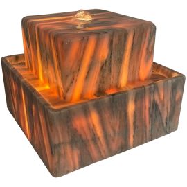 Mramorová světelná fontána Marble Shine 22cm