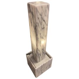 Mramorová fontána Lumina světla 80 cm