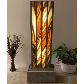 Designová vodní stěna Quadruple flow of peace 167 cm