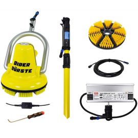 BIBER 22 BRUSH čistící kartáč s napájecím zdrojem