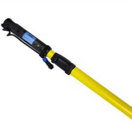 Standardní teleskopická tyč TRIOVAL GFK se spirálovým kabelem, délka 2,5 - 5,0 m