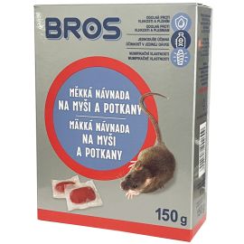 BROS MĚKKÁ NÁVNADA NA MYŠI A POTKANY 150g