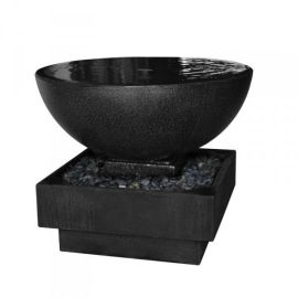 BASSIN Bronze - Sklobetónová fontána s podstavcom