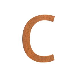 Cortenové písmeno C