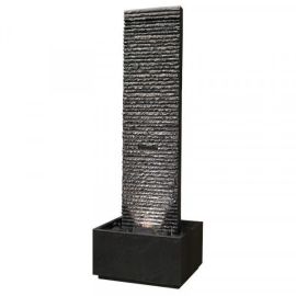 Lamelles Bronz s podstavcom - vodná stena exteriér