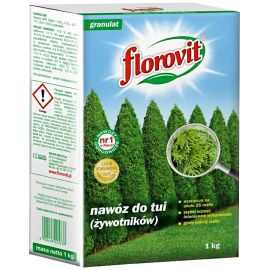 FLOROVIT Hnojivo granulů. - tuje 1,0 kg