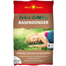 Hnojivo granulov. - WOLF Narura Bio - NR 10,8 - hnojivo na trávnik - 10,8 kg (168 m2)