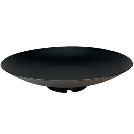 Mísa na vodu z lakované oceli 60 x 14 cm - BLACK bez díry