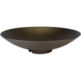 Mísa na vodu z lakované oceli 100 x 21 cm - Antický bronz bez díry