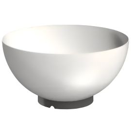 Ella Doris Mísa na vodu z lakované oceli 100 x 51 cm - Traffic white