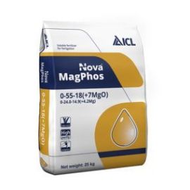 NOVA MagPhos Vodorozpustný P K plus prídavkom Mg 0-55-18+7MgO 25kg