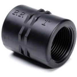 PP nátrubek 2" plastový černý