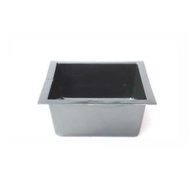 Čtvercová nádoba sklolaminát 70 x 70 x 30 cm